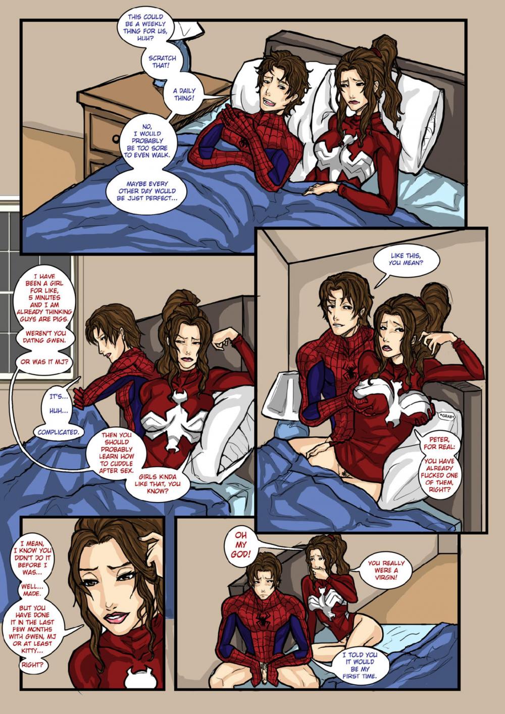 Spiderman Xxx Spidercest Free Porn Comics