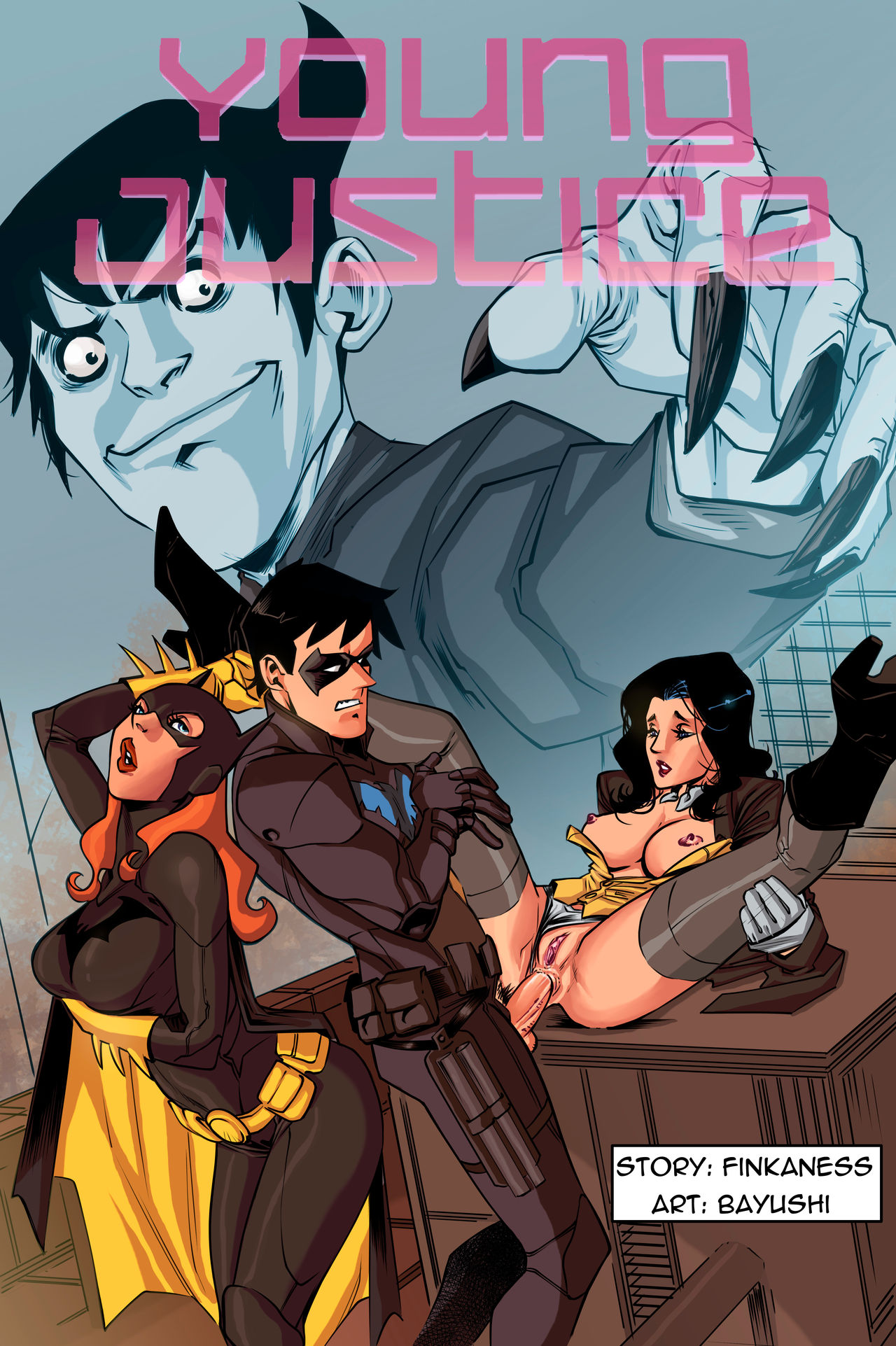 1280px x 1923px - Bayushi - Young Justice, Threesome Sex â€¢ Free Porn Comics