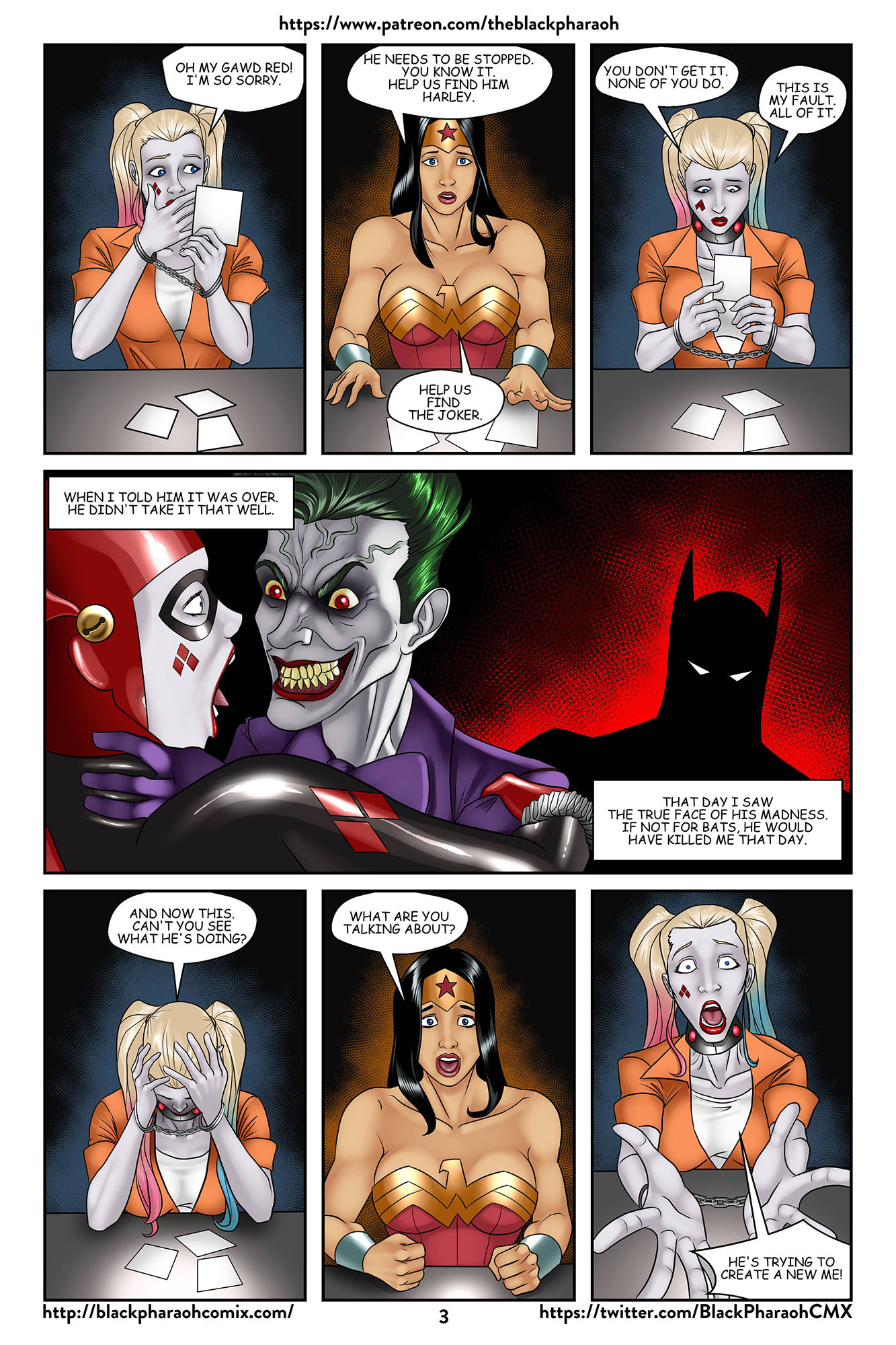 Black Pharaoh The Inner Joke Batman Free Porn Comics