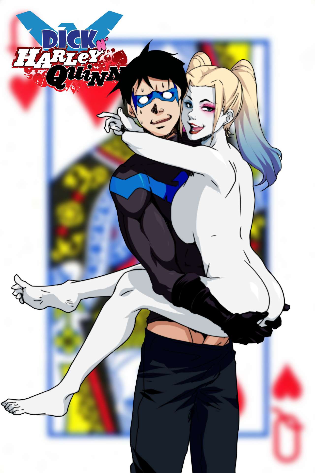 Harley Quinn Shemale Cartoon Hentai - Aya Yanagisawa - Dick N Harley Quinn â€¢ Free Porn Comics