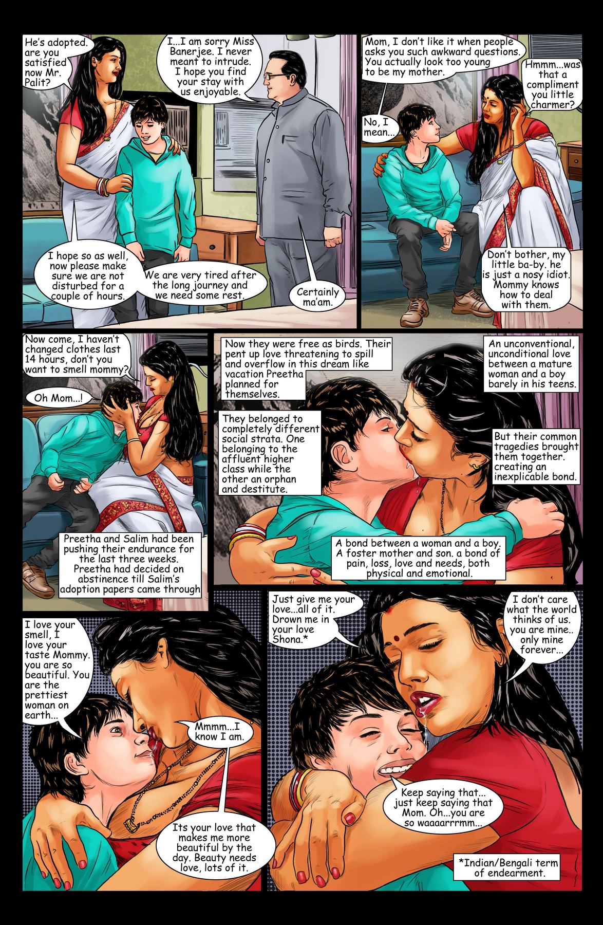 Wife Fuck Comics - Amarsroshta â€“ Honeymoon in Darjeeling â€¢ Free Porn Comics