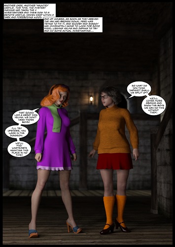 Daphne And Velma Xxx - Cantraps] Daphne & Velma - Haunted Castle â€¢ Free Porn Comics