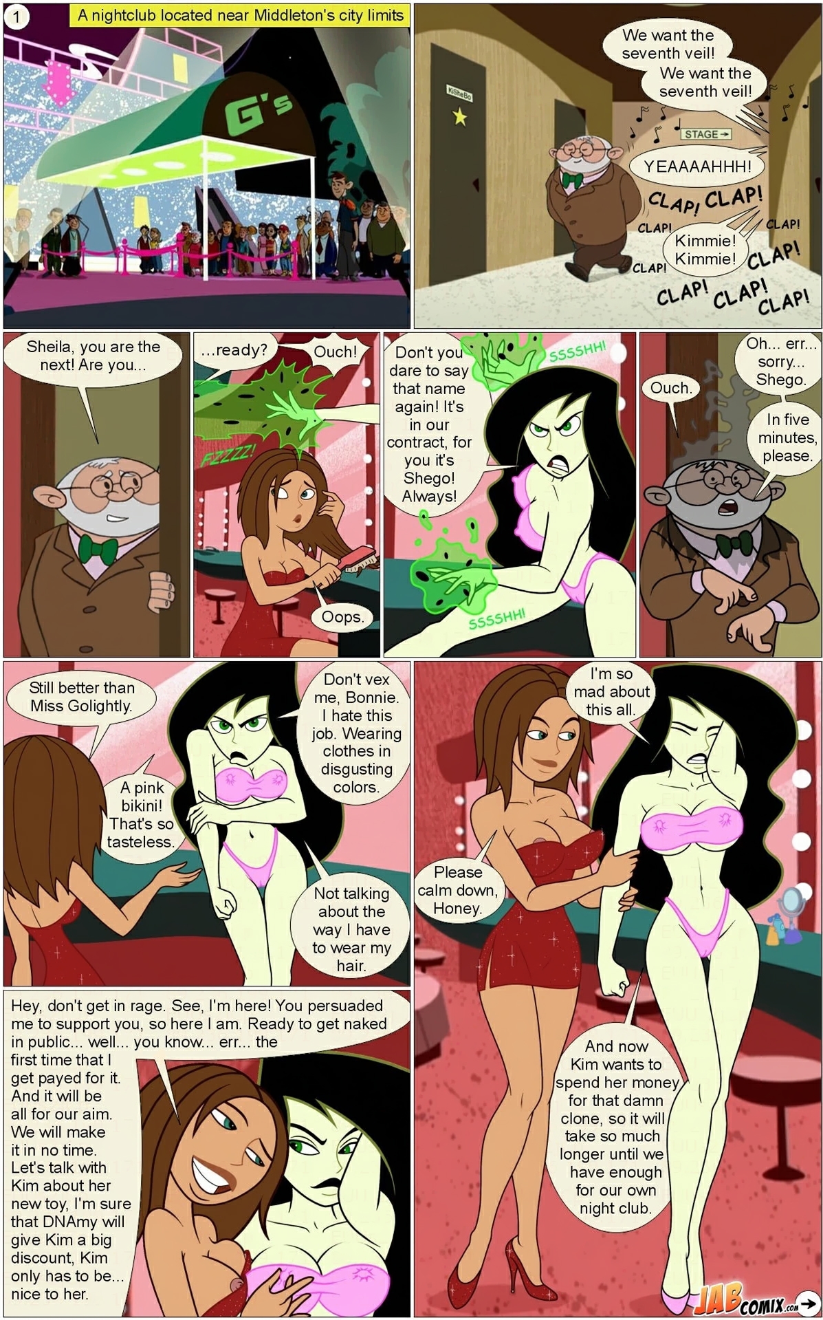 Kim Possible Porn Mom Captions - Tale of Kiki Possible â€¢ Jab Comix Kim Porn Comics