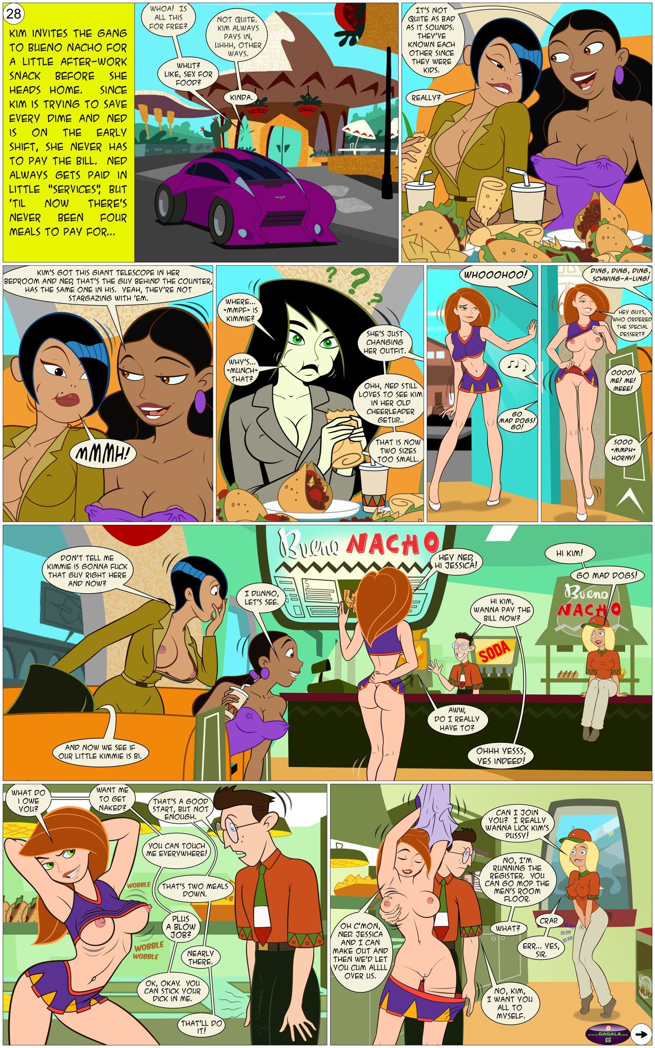1280px x 2047px - Tale of Kiki Possible â€¢ Jab Comix Kim Porn Comics