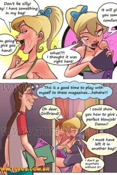 Family Sacana #5- Learning with her Friend0003