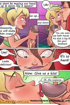 Family Sacana #5- Learning with her Friend0006