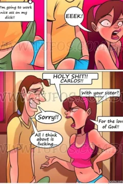 Family Sacana #8- Spying on Mommy and Dad0010