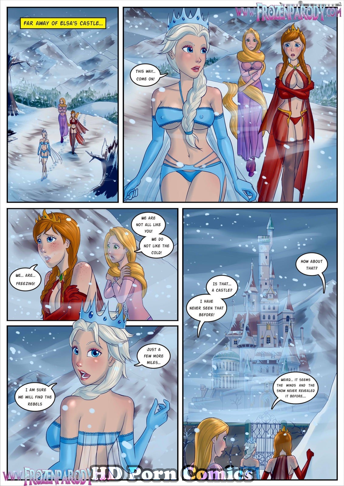 1132px x 1600px - Frozen Parody 13- beauty and beast â€¢ Free Porn Comics