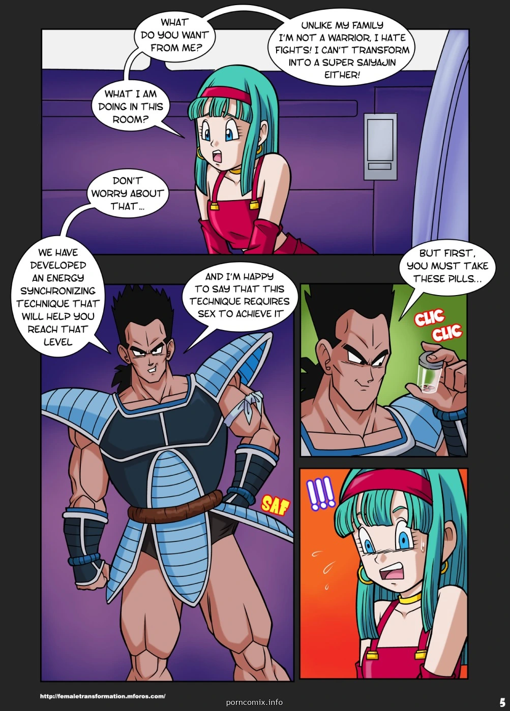 Dragon Ball- SSJ Girls -1 Bra • Locofuria Hentai Porn Comics