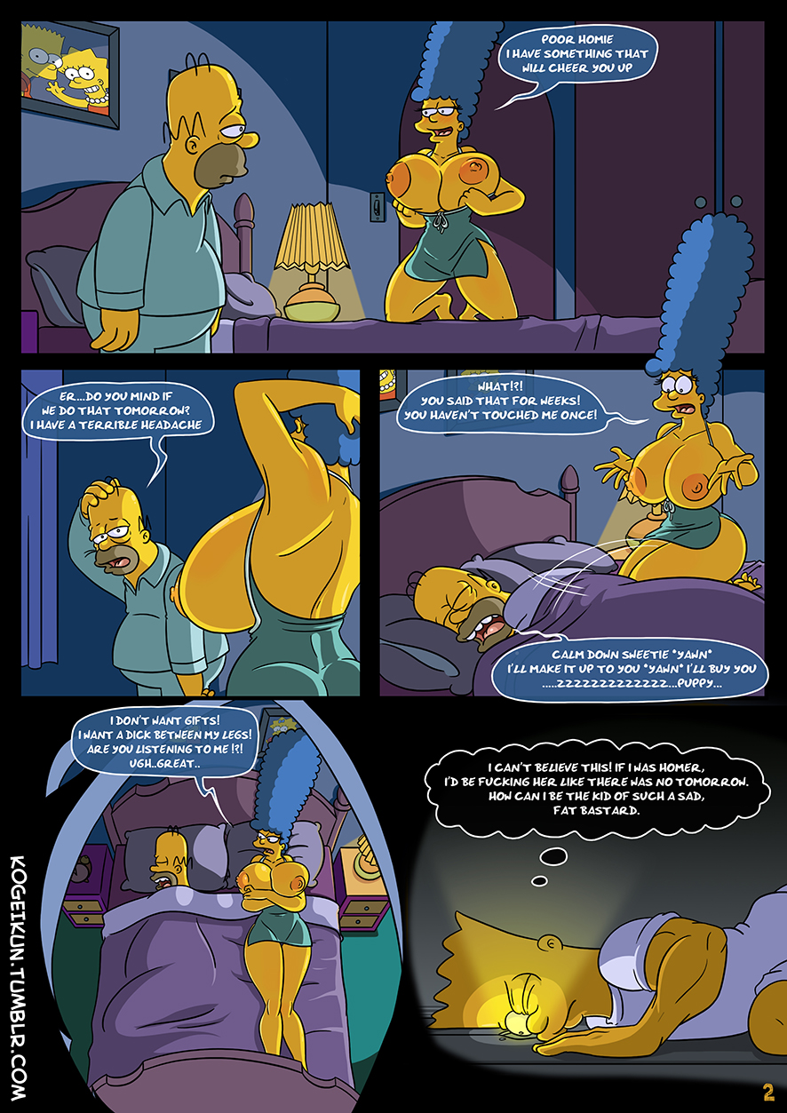 Sleeping Porn Comics - Simpsons- Sexy Sleep Walking â€¢ Kogeikun Porn Comics