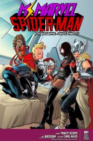 Miss Marvel Spider-Man- Tracy Scops0001