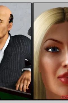 BlacknWhite3D -The Birth of a Star (5)