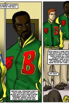 Illustrated Interracial- The Class0004