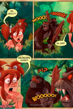 Jurassic Tribe 5- Captured By Beasts (Welcomix)0003