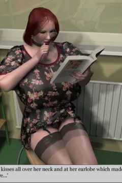 3Darlings – Model Nadia at the Library (23)