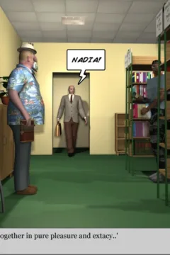 3Darlings – Model Nadia at the Library (50)