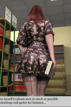 3Darlings – Model Nadia at the Library (6)