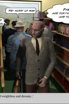 3Darlings – Model Nadia at the Library (69)