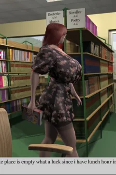 3Darlings – Model Nadia at the Library (9)