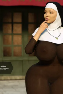 TheFoxxx- Lilys First Day As A Nun0006