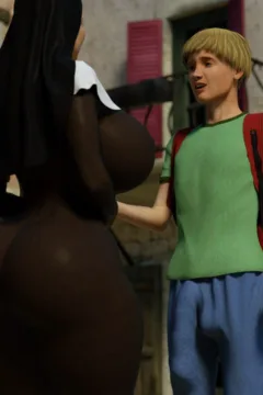 TheFoxxx- Lilys First Day As A Nun0011