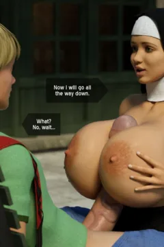 TheFoxxx- Lilys First Day As A Nun0019