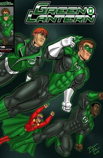 Iceman Blue- Green Lantern