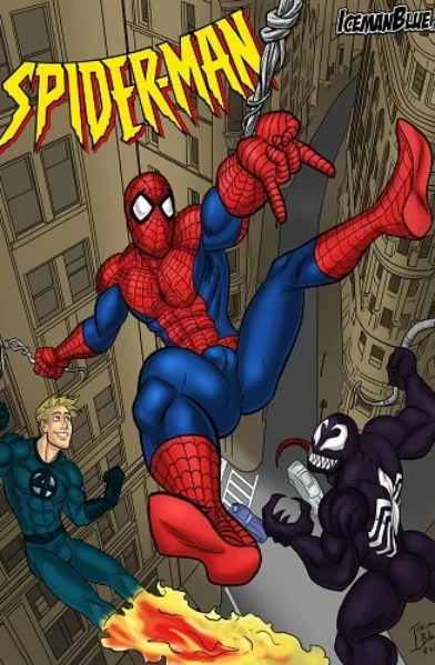 Spider-Man- Iceman Blue