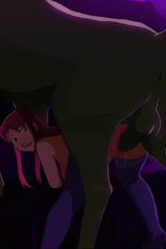 Sinner-Sillygirl- Raven x Starfire (16)