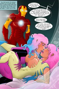 Doctor Bimboid vs Marvel Comic Heroes0004