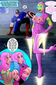 Doctor Bimboid vs Marvel Comic Heroes0006