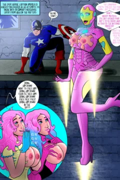 Doctor Bimboid vs Marvel Comic Heroes0006