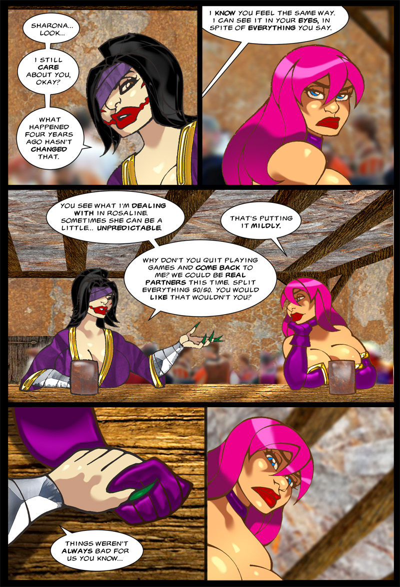 The Savage Sword of Sharona - 5 The Lying Game â€¢ Free Porn Comics