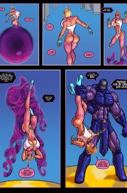 The Pit- Power Girl vs Darkseid (6)