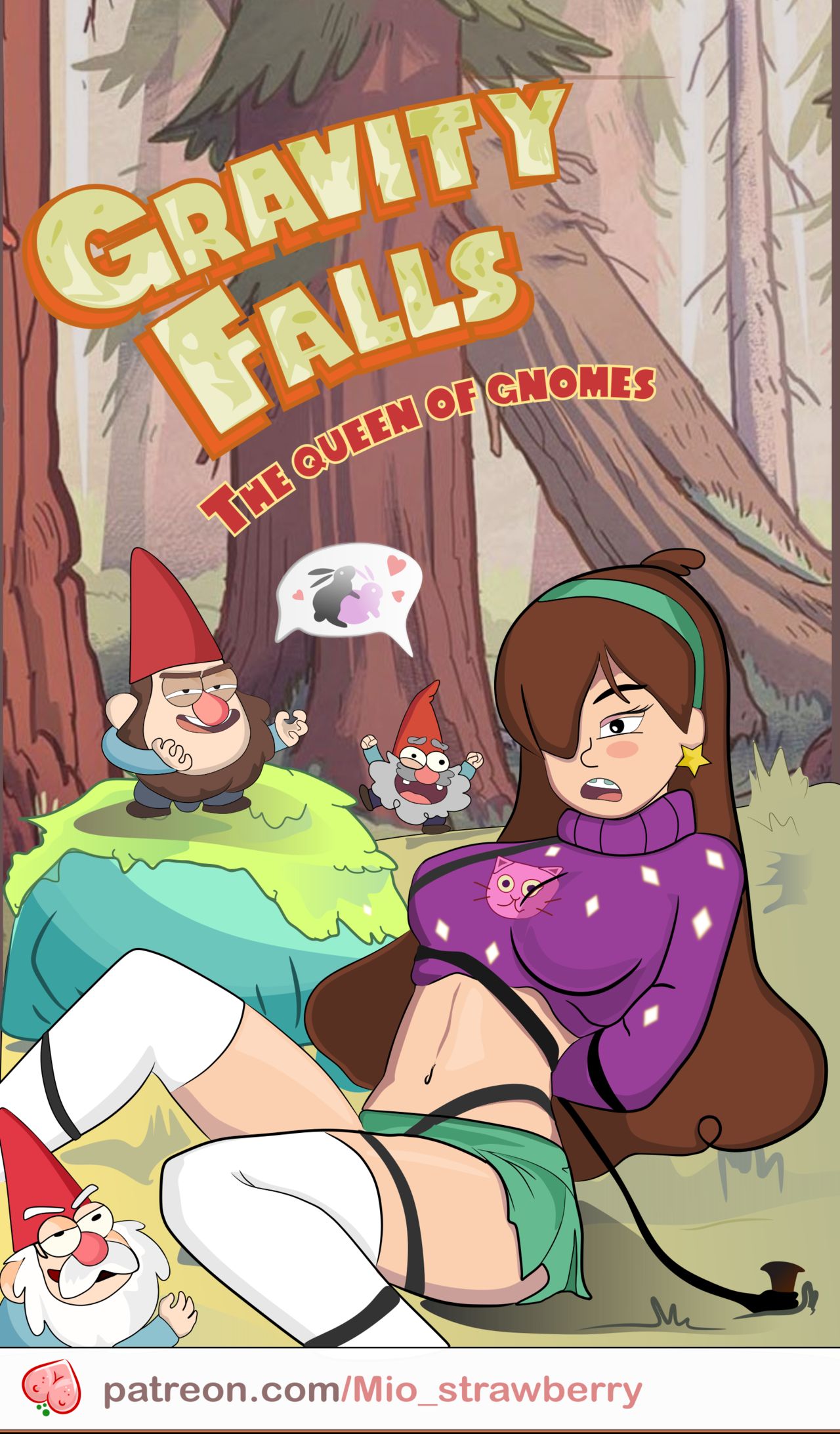 1280px x 2186px - Gravity Falls- The Queen of Gnomes, Busty Milf â€¢ Free Porn Comics