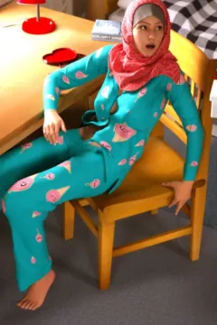 Hijab 3DX- Losekorntrol – Valentine (19)