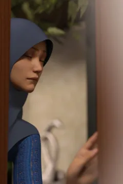 Hijab 3DX- Losekorntrol – Valentine 3 (35)