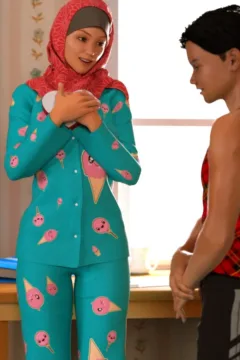 Hijab 3DX- Losekorntrol – Valentine (7)