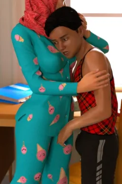 Hijab 3DX- Losekorntrol – Valentine (9)