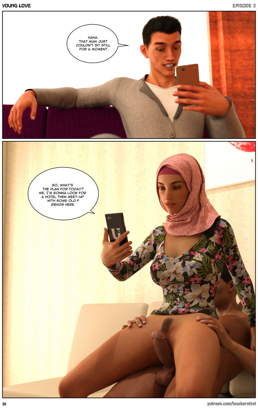Muslim Hijab Porn Incest Cartoons - Hijab 3DX- Losekorntrol â€“ Young Love Vol. 3 â€¢ 3D Free Porn ...