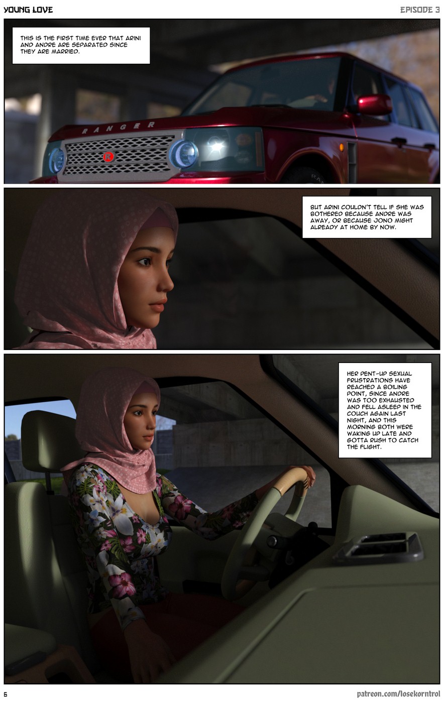 3d comic hijab