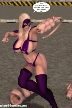 Captured Heroines- Phantom vs. Stringy Meat (9)