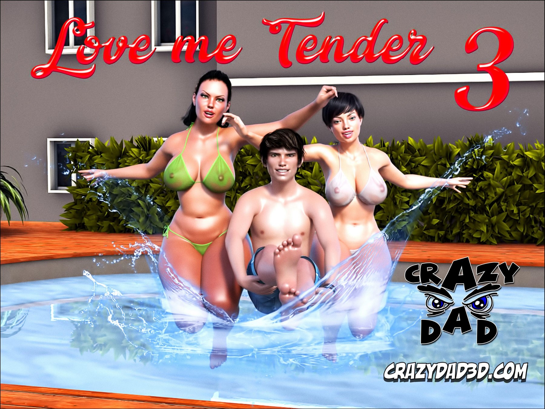 CrazyDad3D - Love Me Tender 3, Busty Milf Slut â€¢ Free Porn Comics
