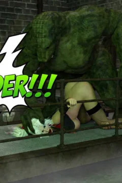 RedRobot3D- Monster Match – Croc In The Sewer (51)