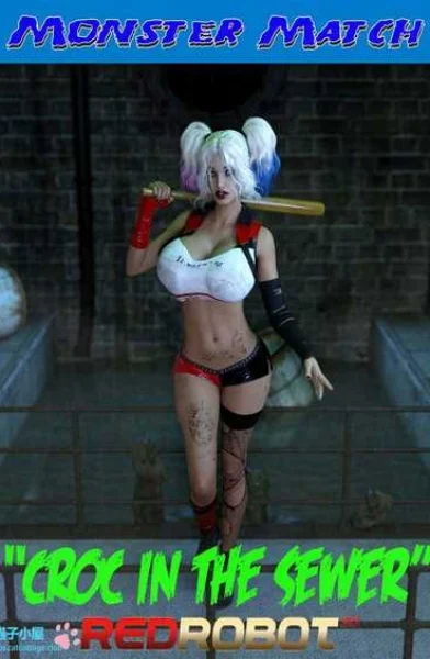 RedRobot3D- Monster Match - Croc In The Sewer- xyz