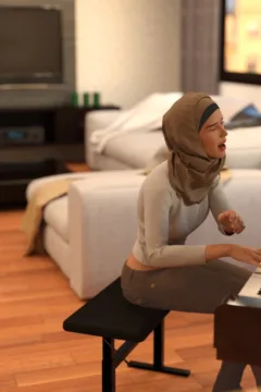 Hijab 3DX- Sound Garden 2- x (6)