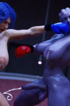 Squarepeg3D- Futa Effect – Melanie vs Heilla- x (10)