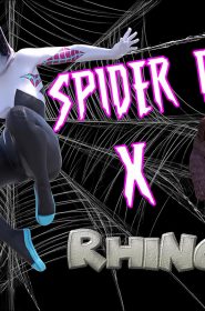 Megaparodies- Spider Gwen X Rhino- x (1)