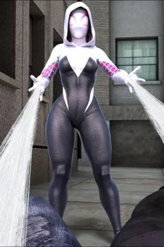 Megaparodies- Spider Gwen X Rhino- x (6)