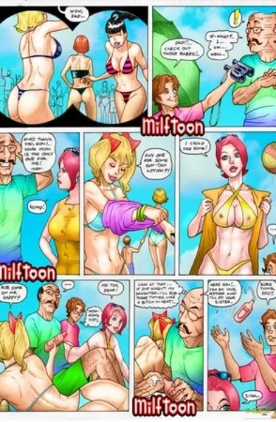 Milftoon Family – Color by L- xyz